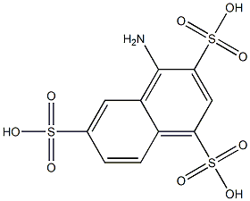 4-Amino-1,3,6-naphthalenetrisulfonic acid Struktur