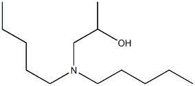 1-Dipentylamino-2-propanol Structure