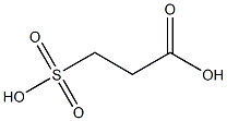 3-Sulfopropanoic acid Struktur