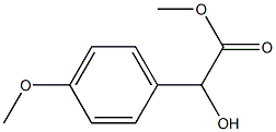 (+)-p-Methoxy-L-mandelic acid methyl ester Struktur