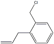 1-Allyl-2-(chloromethyl)benzene Struktur