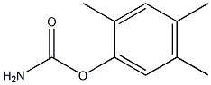 Carbamic acid 2,4,5-trimethylphenyl ester Struktur