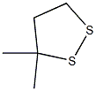 3,3-Dimethyl-1,2-dithiolane Struktur