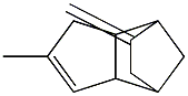 4-Methyl-8-methylenetricyclo[5.2.1.02,6]dec-3-ene Struktur