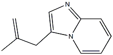 3-(2-Methylenepropyl)imidazo[1,2-a]pyridine Struktur