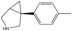 (1S)-1-(p-Tolyl)-3-azabicyclo[3.1.0]hexane Struktur