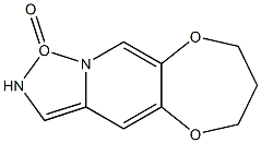 5,6-[1,3-Propanediylbis(oxy)]benzofurazane 1-oxide Struktur