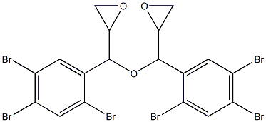 2,4,5-Tribromophenylglycidyl ether Struktur