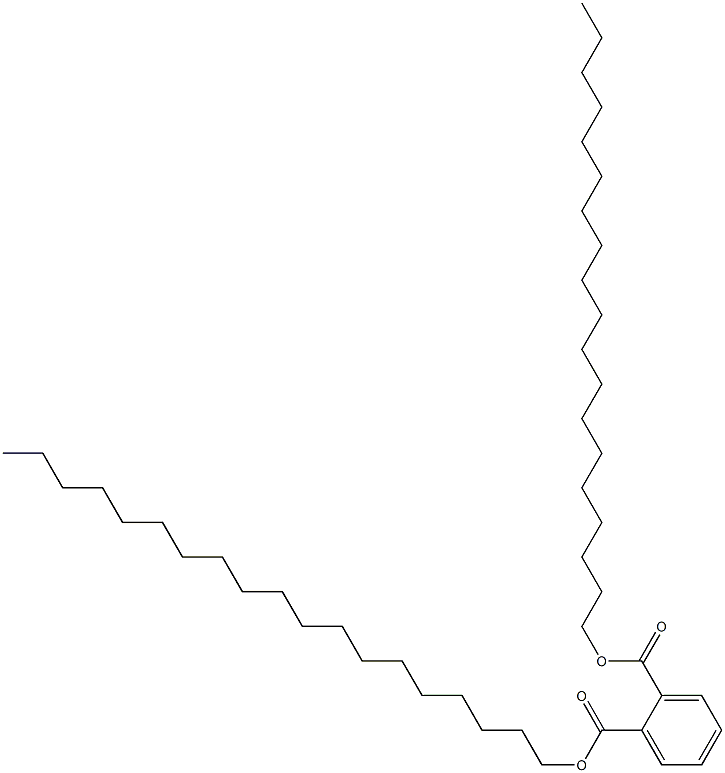 Phthalic acid dinonadecyl ester Struktur