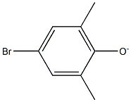 2,6-Dimethyl-4-bromophenolate Struktur