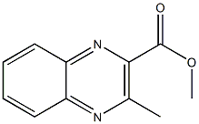 3-Methylquinoxaline-2-carboxylic acid methyl ester Struktur