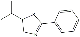 2-Phenyl-5-isopropyl-2-thiazoline Struktur