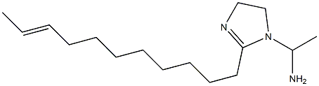 1-(1-Aminoethyl)-2-(9-undecenyl)-2-imidazoline Struktur