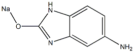 5-Amino-2-sodiooxy-1H-benzimidazole Struktur