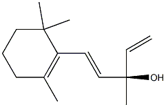 (1E,3R)-3-Methyl-1-(2,6,6-trimethyl-1-cyclohexen-1-yl)-1,4-pentadien-3-ol Struktur