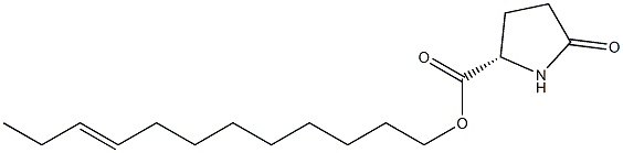 (S)-5-Oxopyrrolidine-2-carboxylic acid 9-dodecenyl ester Struktur