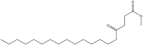 4-Oxononadecanoic acid methyl ester Struktur