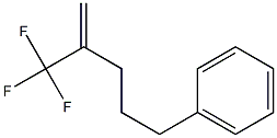 2-Trifluoromethyl-5-phenyl-1-pentene Struktur