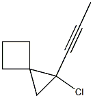 1-(1-Propynyl)-1-chlorospiro[2.3]hexane Struktur