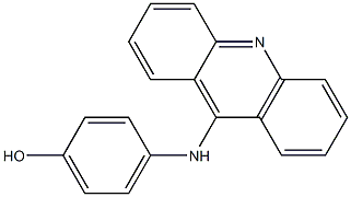 4-(9-Acridinylamino)phenol Struktur