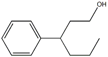 3-Phenylhexyl alcohol Struktur