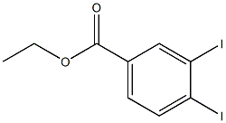 3,4-DIIODOBENZOIC ACID ETHYL ESTER Struktur