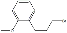 1-(3-Bromo-propyl)-2-methoxy-benzene Struktur