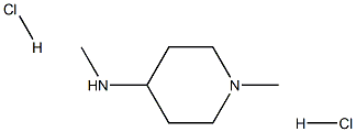 N,N-Dimethyl-4-piperidinamine dihydrochloride Struktur