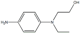 2-[4-Amino(ethyl)anilino]-1-ethanol Struktur