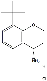 (S)-8-tert-butylchroman-4-amine hydrochloride Struktur