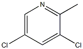 2-methyl-3,5-dichloropyridine Struktur