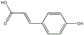 Anti-coumaric acid Struktur