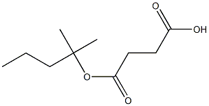 ethyl/tertiary butyl succinate Struktur