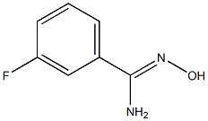 3-Fluorobenzamidoxime Struktur