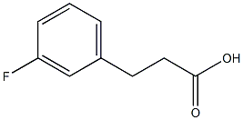 3-(3-Fluorophenyl)propanoic acid 98% Struktur