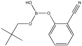 Neopentyl 2-cyanophenylborate Struktur