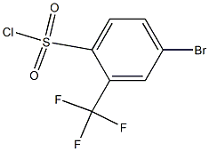 2-(trifluoromethyl)-4-bromobenzenesulfonyl chloride Struktur