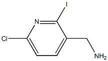 (6-Chloro-2-iodo-pyridin-3-yl)-methyl-amine Struktur