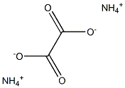 Ammonium oxalate test solution Struktur