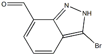 3-Bromo-2H-indazole-7-carbaldehyde Struktur