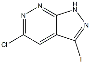 5-Chloro-3-iodo-1H-pyrazolo[3,4-c]pyridazine Struktur