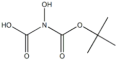 BOC-HYDROXYLAMINE CARBOXYLIC ACID Struktur