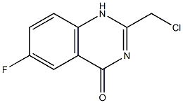 2-Chloromethyl-6-fluoro-1H-quinazolin-4-one Struktur