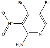 4,5-Dibromo-3-nitro-pyridin-2-ylamine Struktur