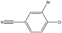 3-溴-4-氯苯腈, , 結(jié)構(gòu)式