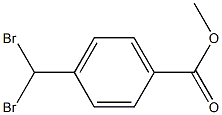 4-DIBROMOMETHYL-BENZOIC ACID METHYL ESTER Struktur