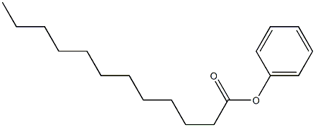 Phenyl laurate Struktur