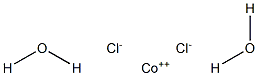 Cobalt(II) chloride dihydrate Struktur