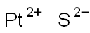 Platinum(II) sulfide Struktur