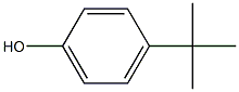 p-Tert-butylphenol
 Struktur